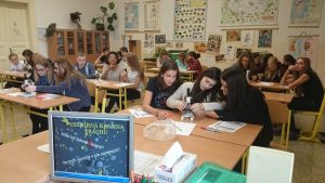 22.10.2015 – Team Teaching: Vzhůru do atmosféry (9.A + 9.B) – Album - fotografie 16