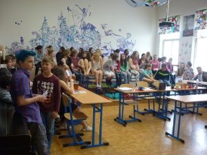 05.05.2015 – Obhajoby závěrečných prací (9.třídy) – Album - fotografie 2